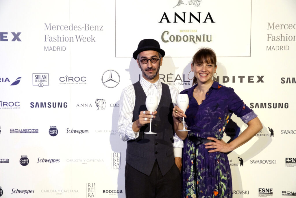 Nuestras influencers con Anna de Codorniu en la MBFW